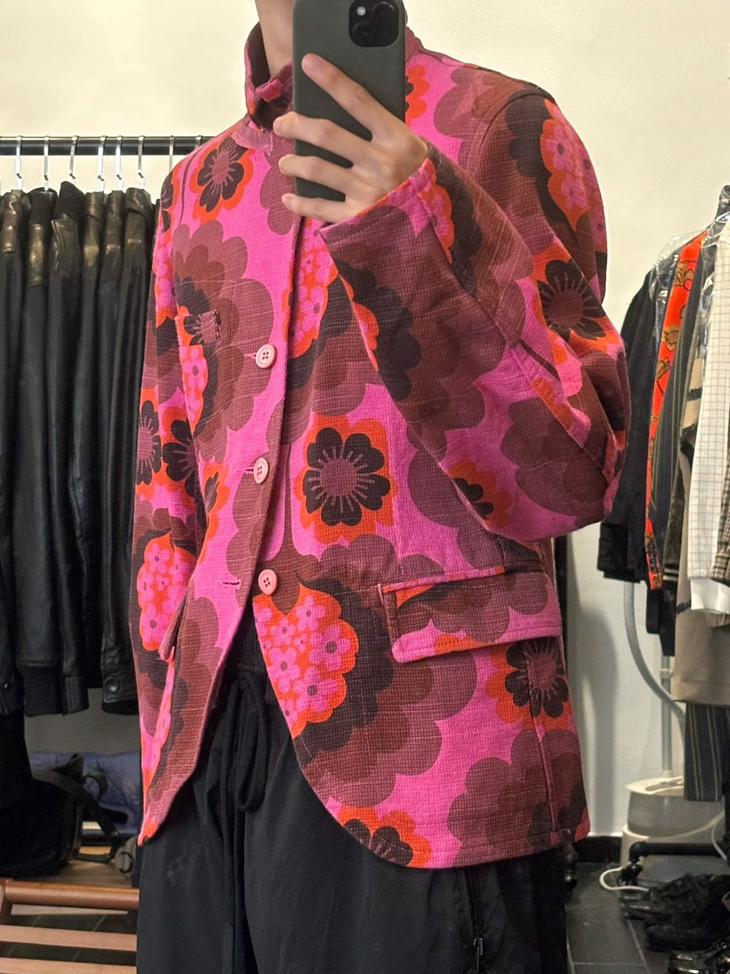 Comme Des Garcons | S/S05 Double Life Flower Suit Blazer