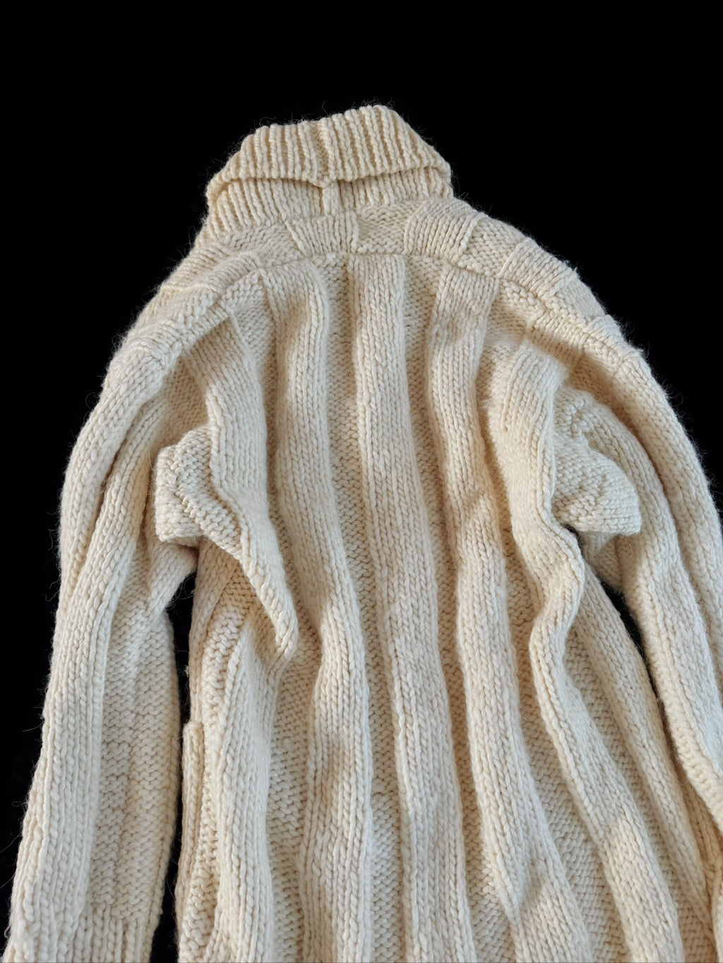 Vivienne Westwood red label vintage long knit coat with fringed hem coat