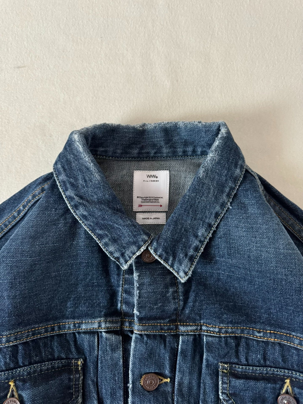 VISVIM 25aw SS 101x JKT DMGD-1010 Denim Jacket