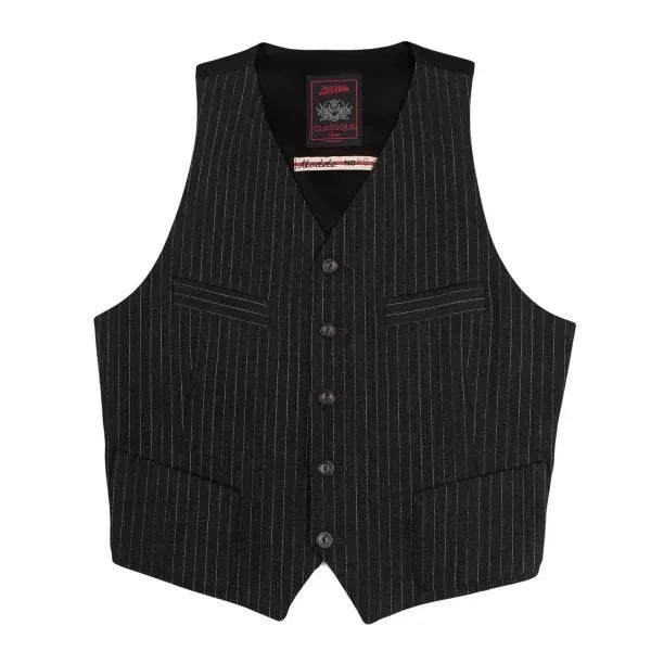 Jean Paul Gaultier Vintage Black Abstract Portrait Vest