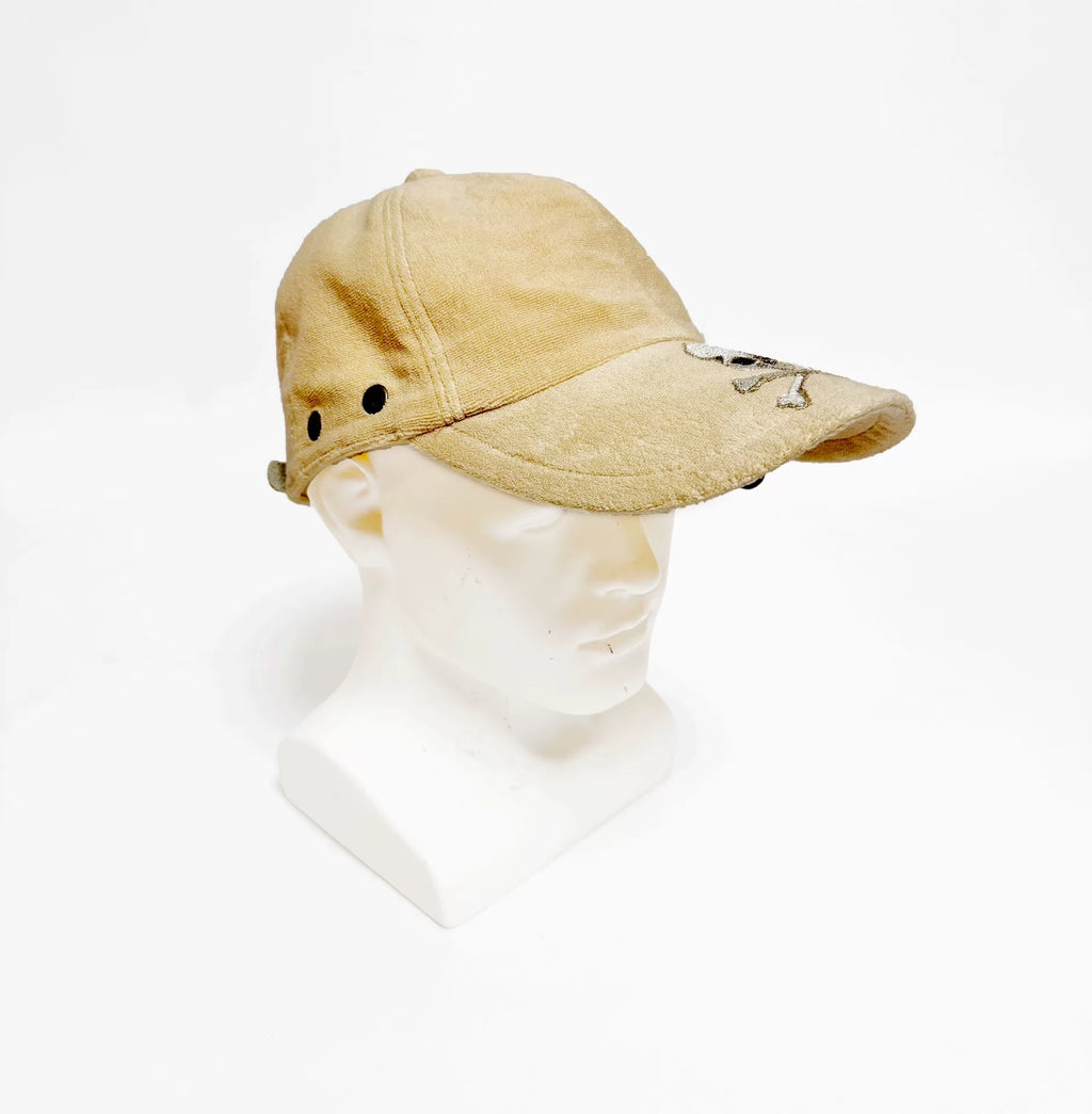 Mastermind Japan 10SS Mainline Terry Gold Embroidered Skull Baseball Cap
