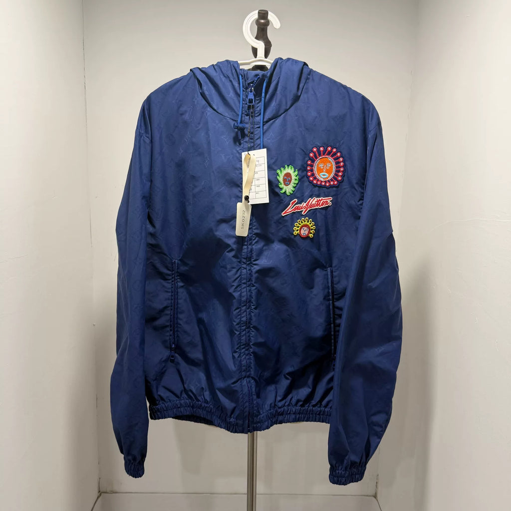 Louis Vuitton Yayoi Kusama Tone-On-Tone All-Over Print Zip Hoodie