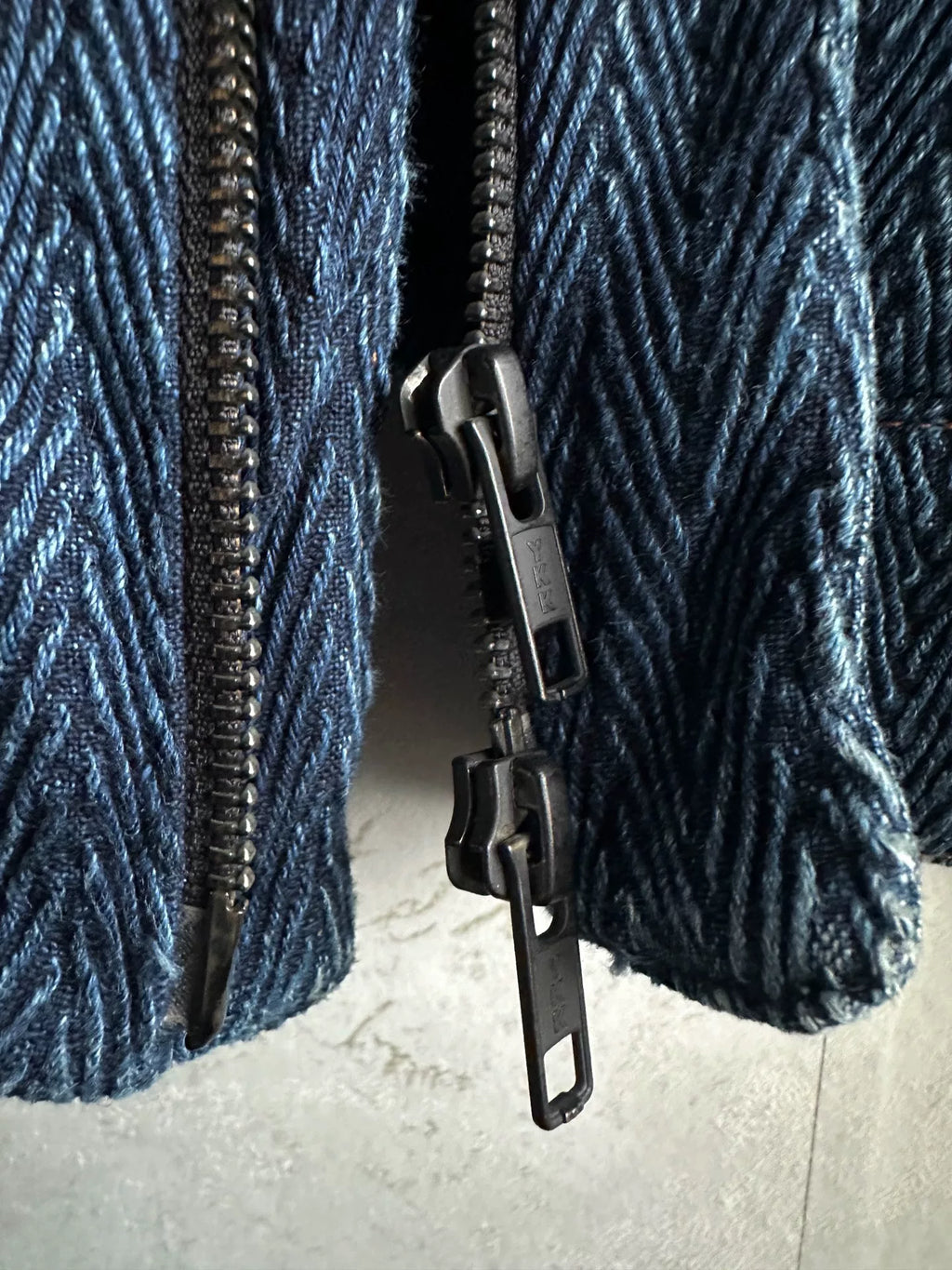 Ann Demeulemeester 16FW Blue Denim Jacket