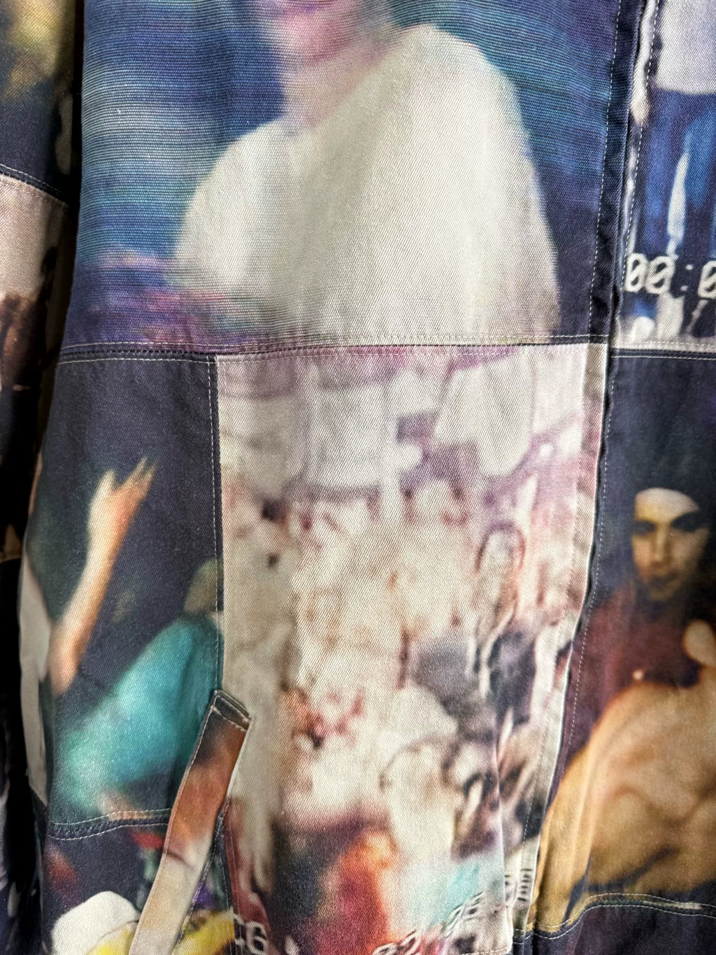 Supreme × Mark Leckey Patchwork Print Jacket