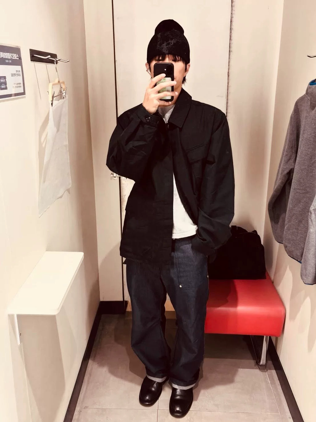 Prada Zip-Up Collared Workwear Cotton Jacket