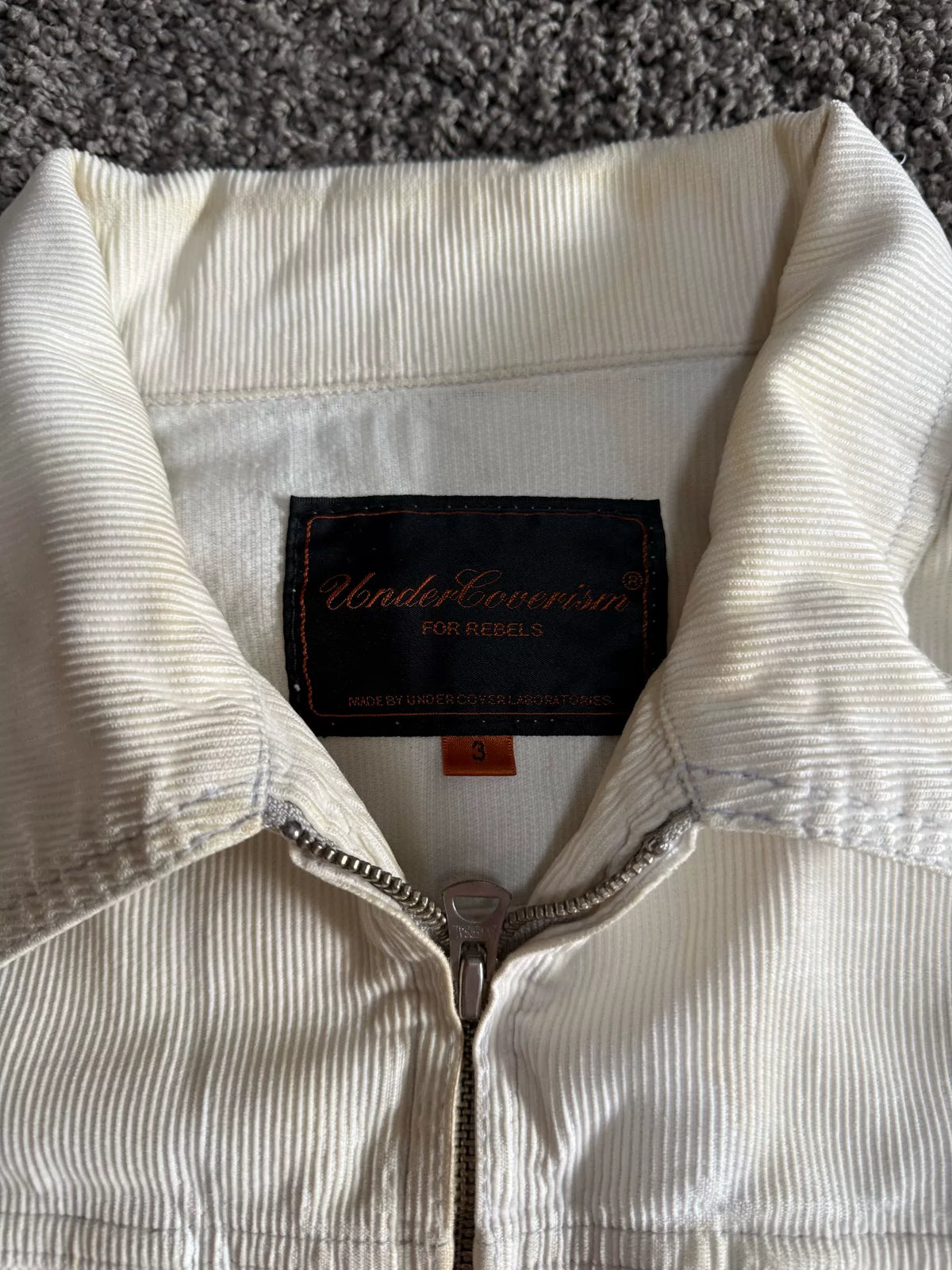 Undercover AW06 guru guru bug jacket insect corduroy jacket