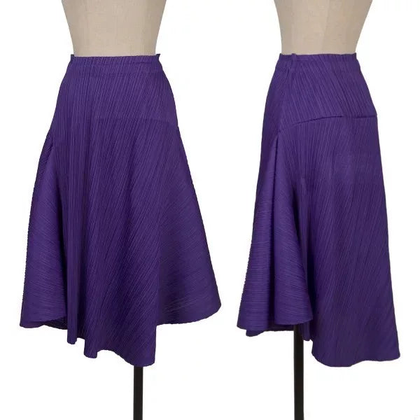 Issey Miyake Vintage Purple Transformable Pleated Skirt