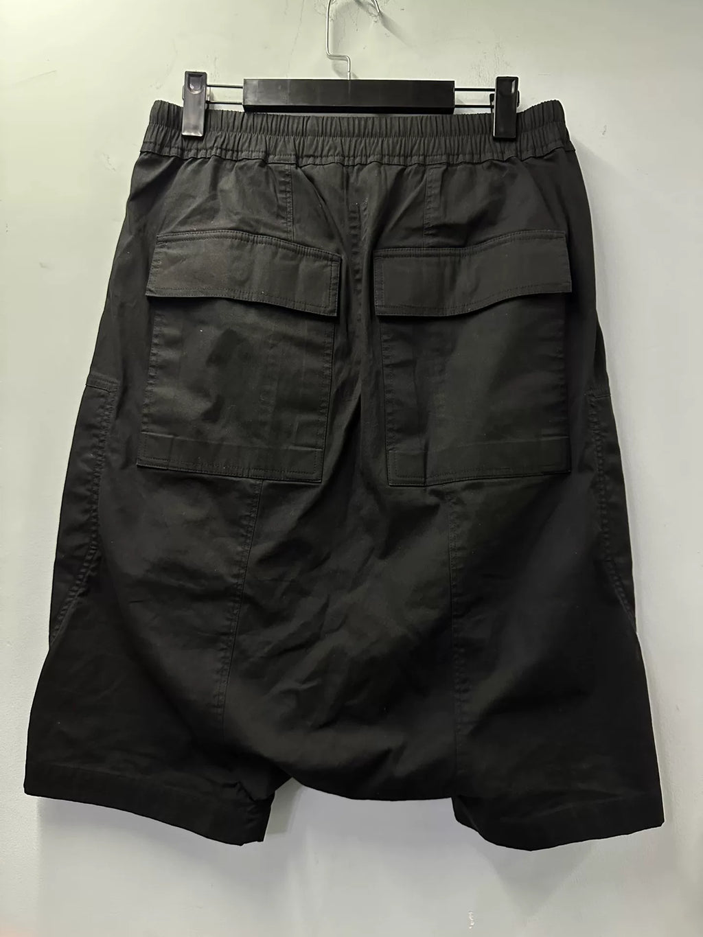 Rick Owens large pocket zipper cargo shorts