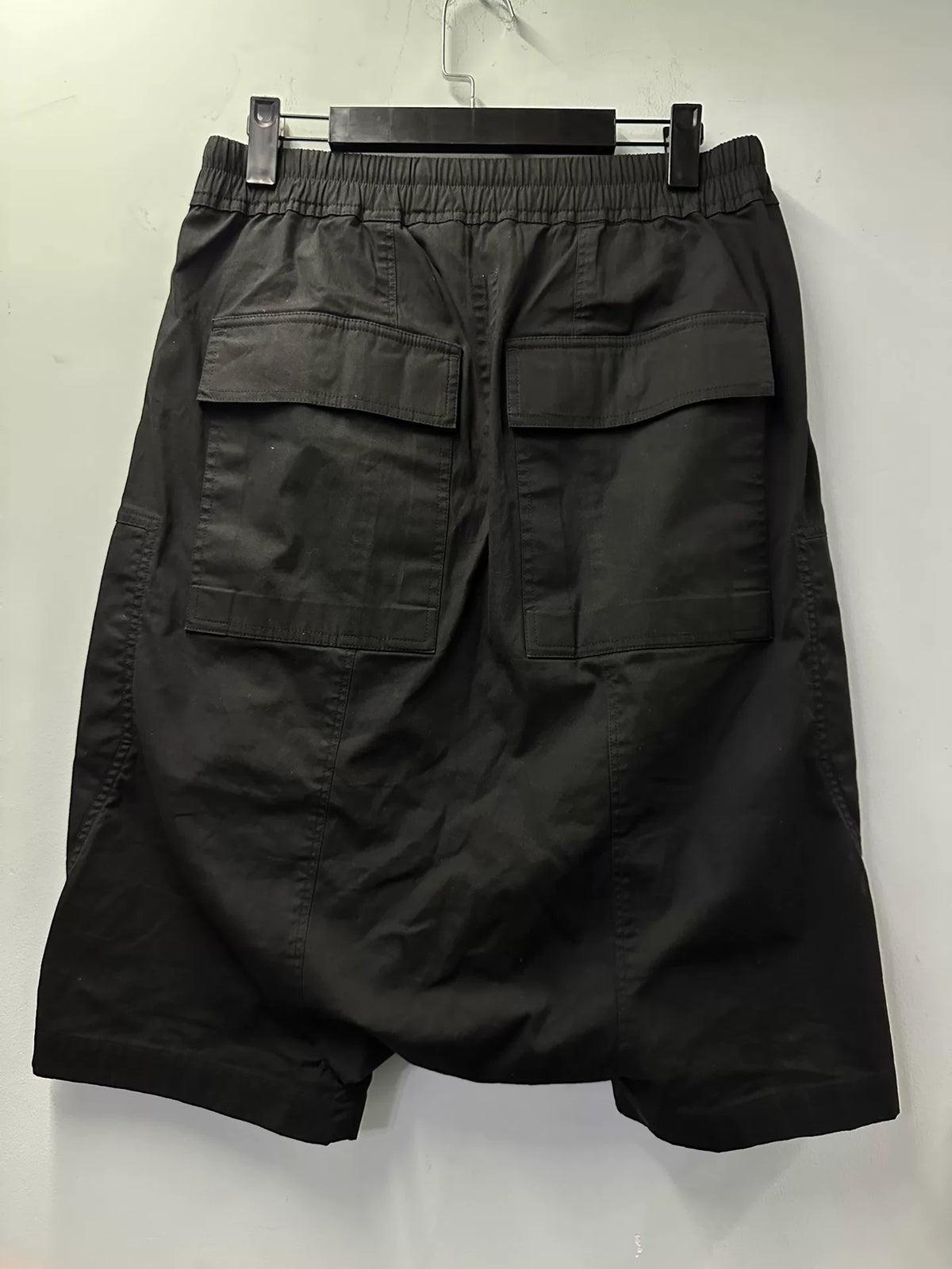 Rick Owens large pocket zipper cargo shorts