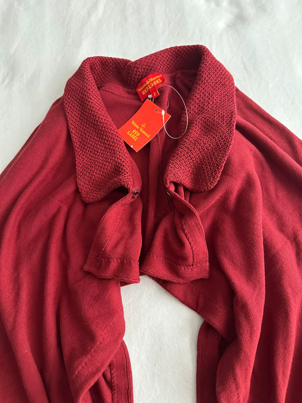 Vivienne Westwood Cape Burgundy Shawl
