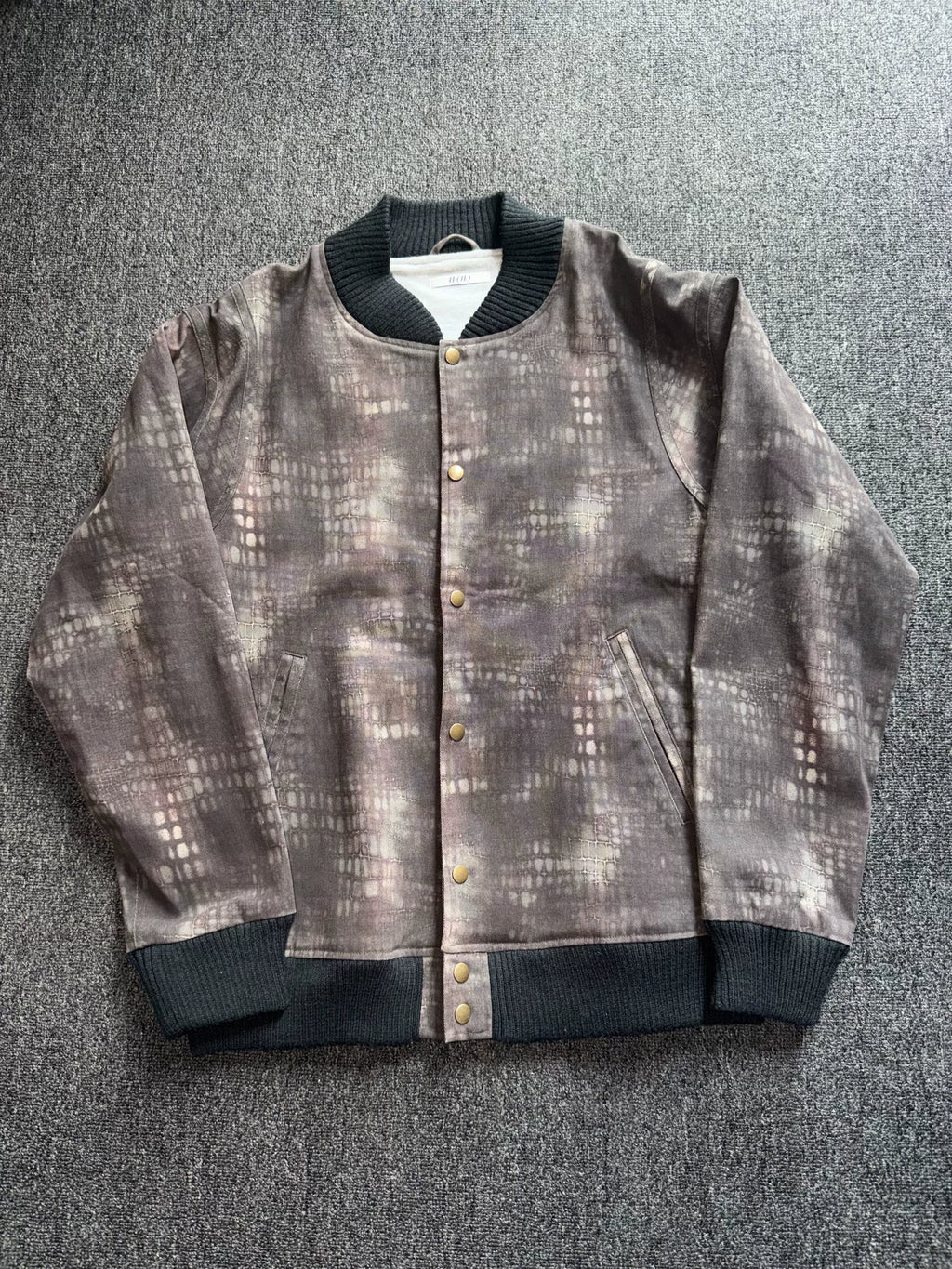 Number (n)ine Sample Bomber Brown Jacket