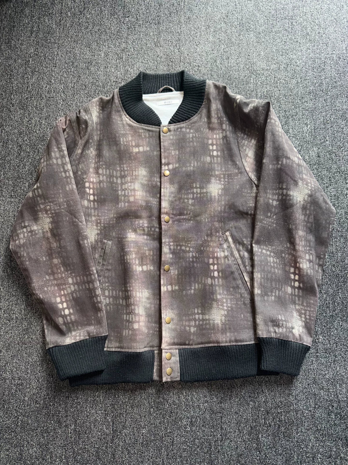 Number (n)ine Sample Bomber Brown Jacket