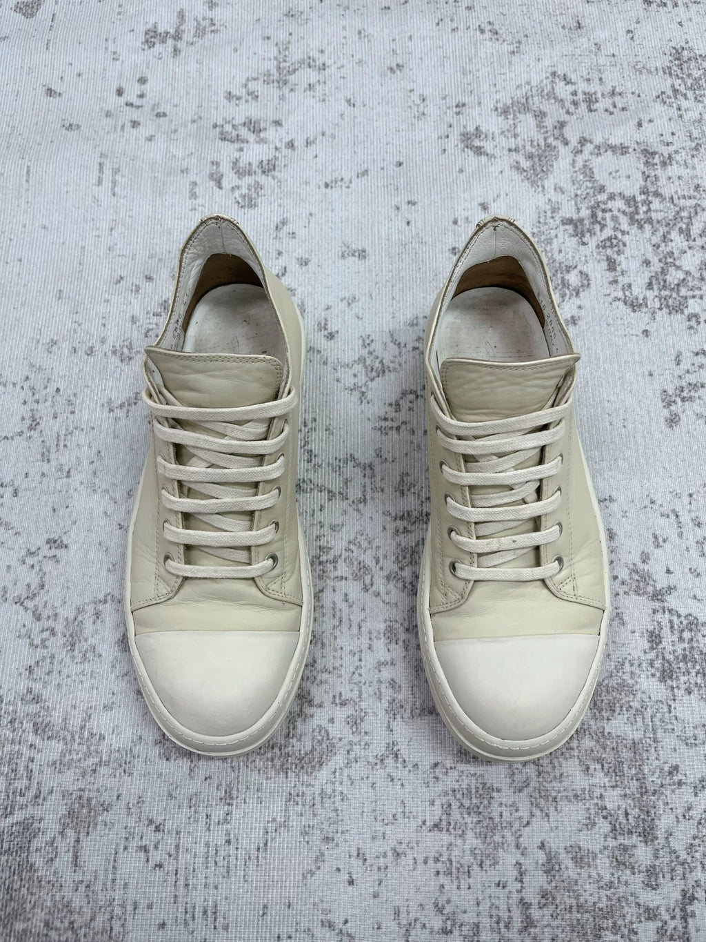 Rick Owens Drkshdw 2017 Natural Ramones Low
