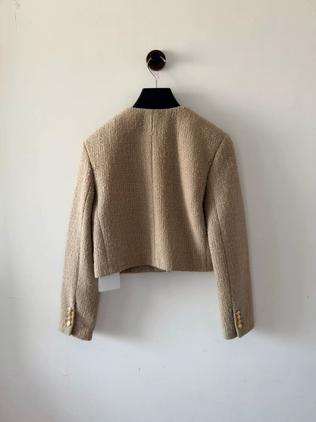 Celine Double-Breasted Tweed Jacket