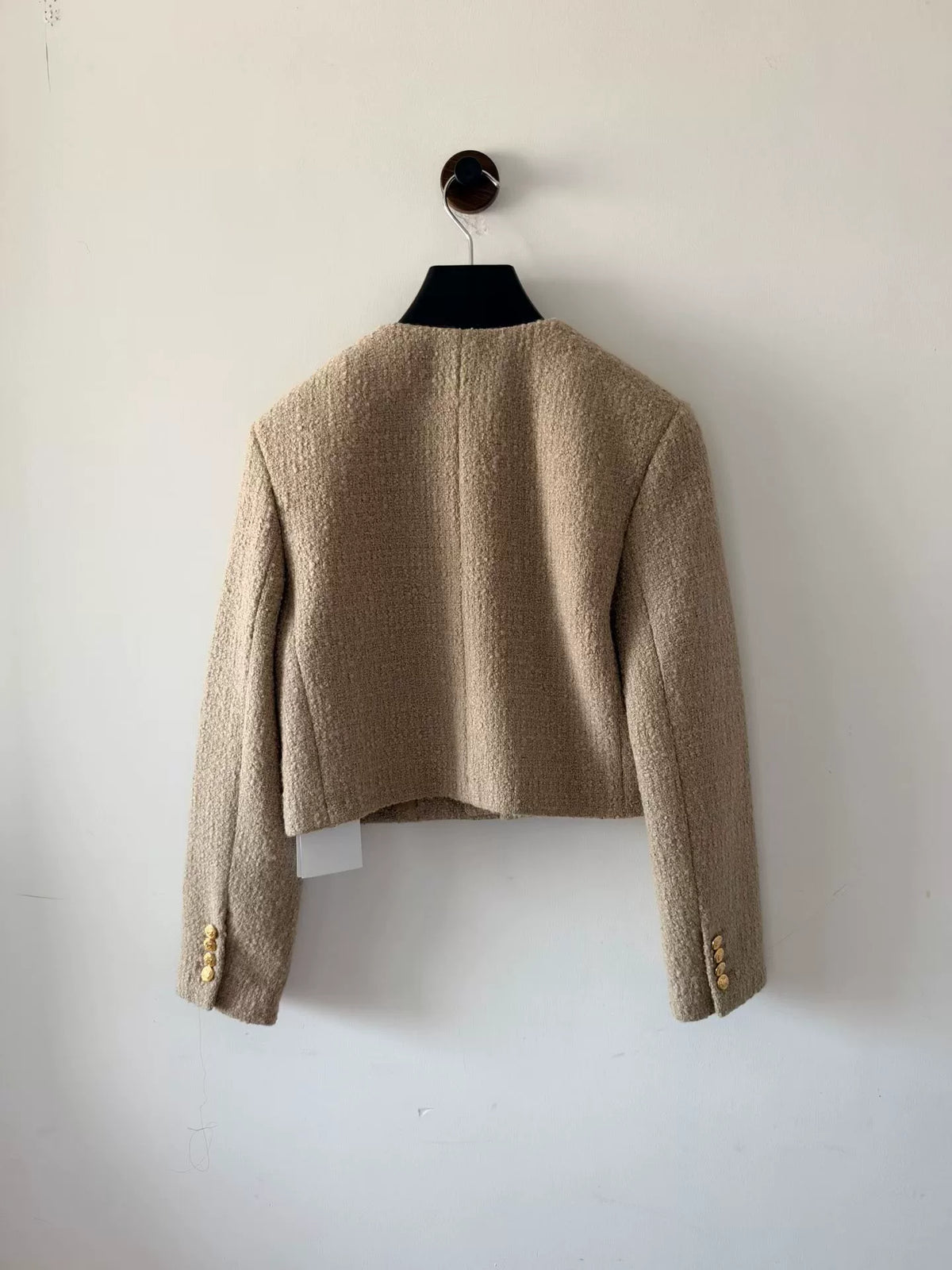 Celine Double-Breasted Tweed Jacket