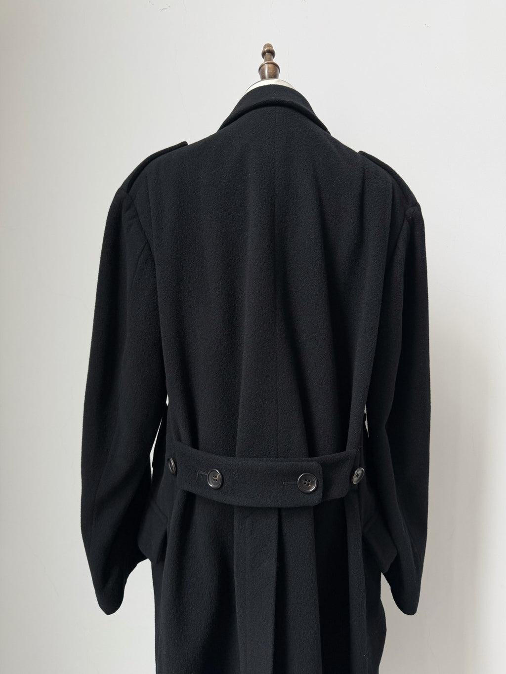 Comme Des Garcons Rei Kawakubo 1994 mainline shrunken wool coat
