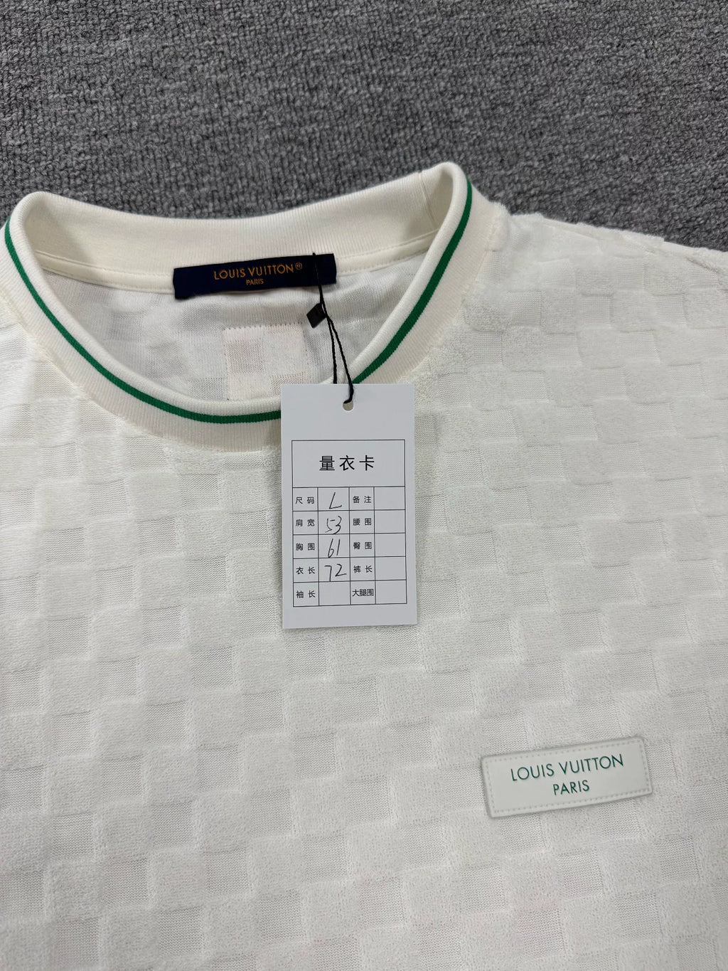 Louis Vuitton SS26 Striped Short Sleeve Top