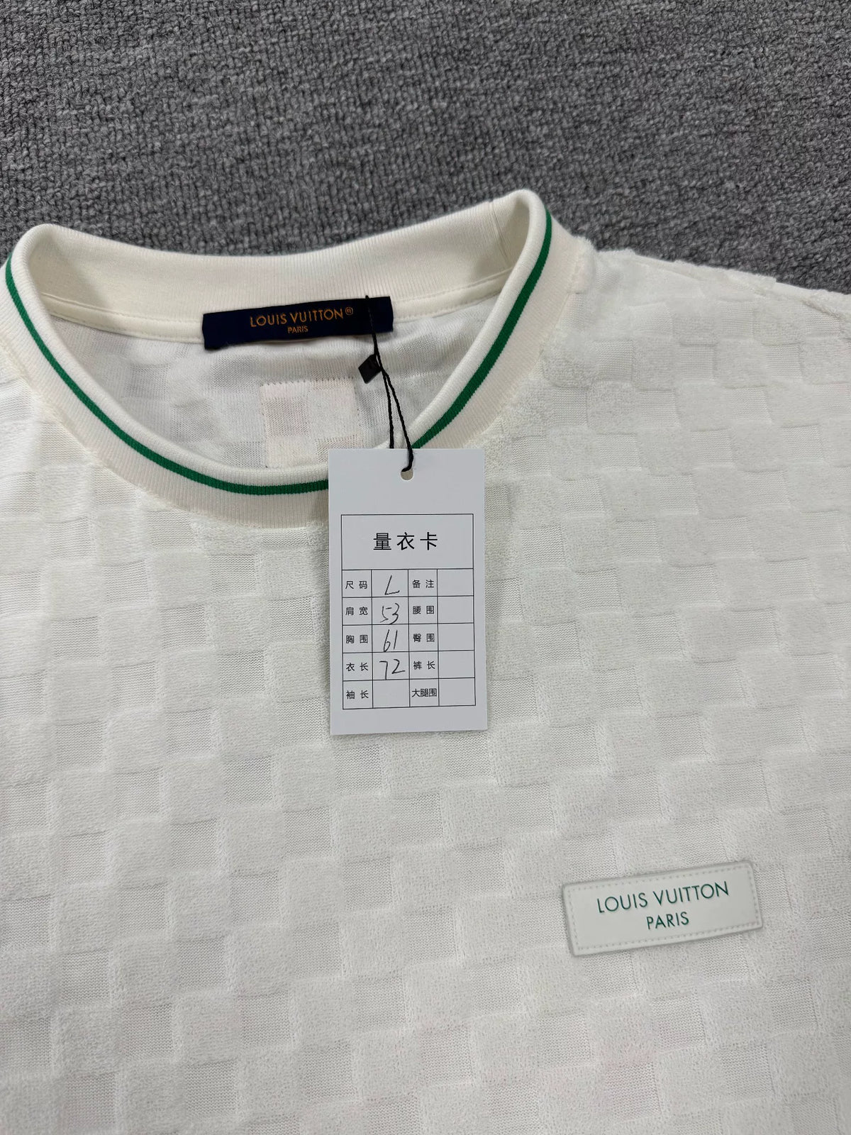 Louis Vuitton SS26 Striped Short Sleeve Top