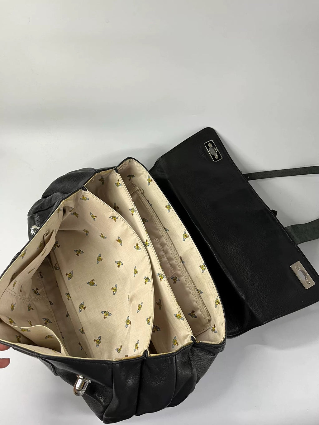 Vivienne Westwood "Queen Mother" Accordion Handbag