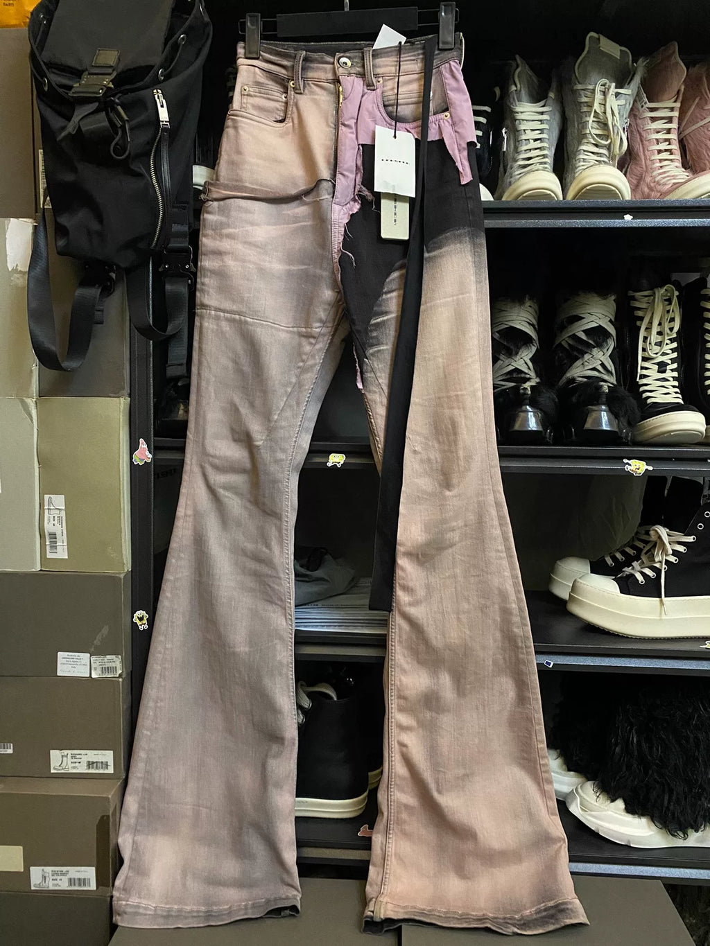 Rick Owens 23SS Drkshdw Panel Jeans