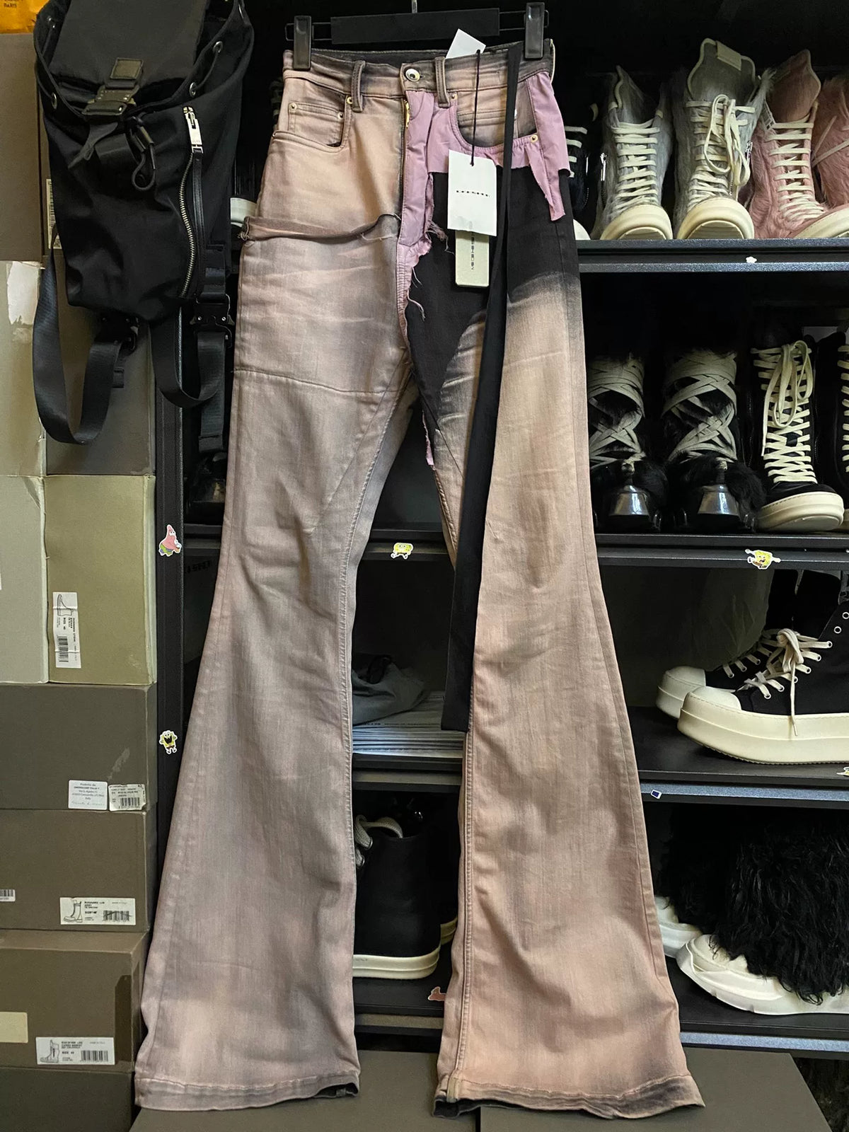 Rick Owens 23SS Drkshdw Panel Jeans