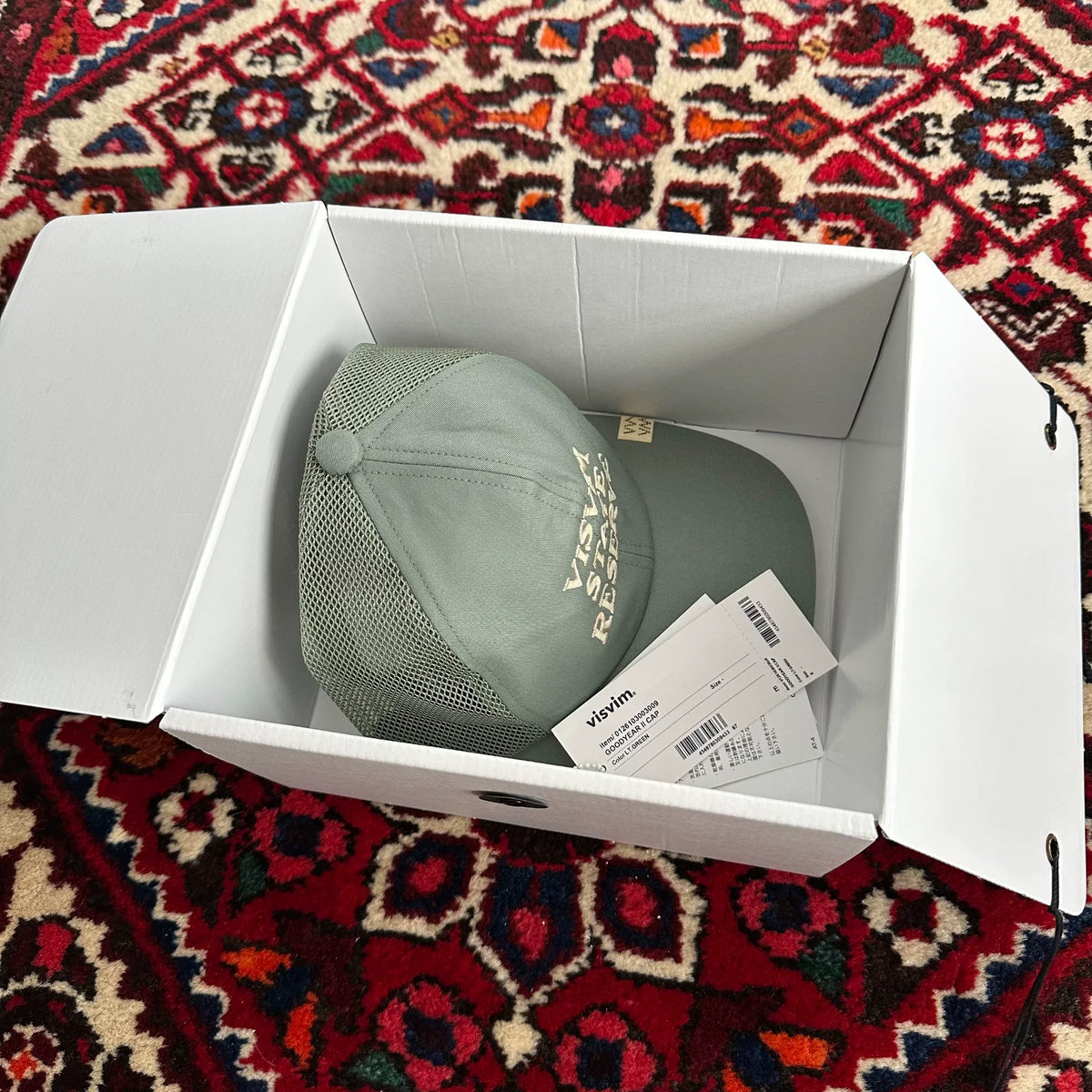 visvim 26SS GOODYEAR II CAP Flat Cap Baseball Cap