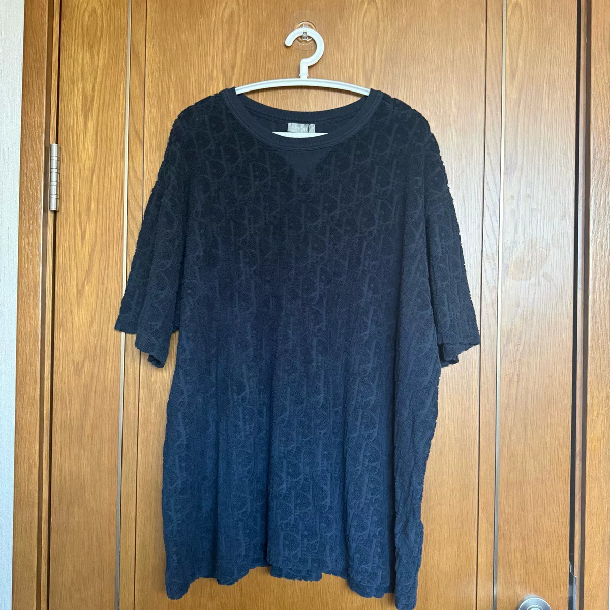 Dior Towel All-Over Print Short Sleeve Top