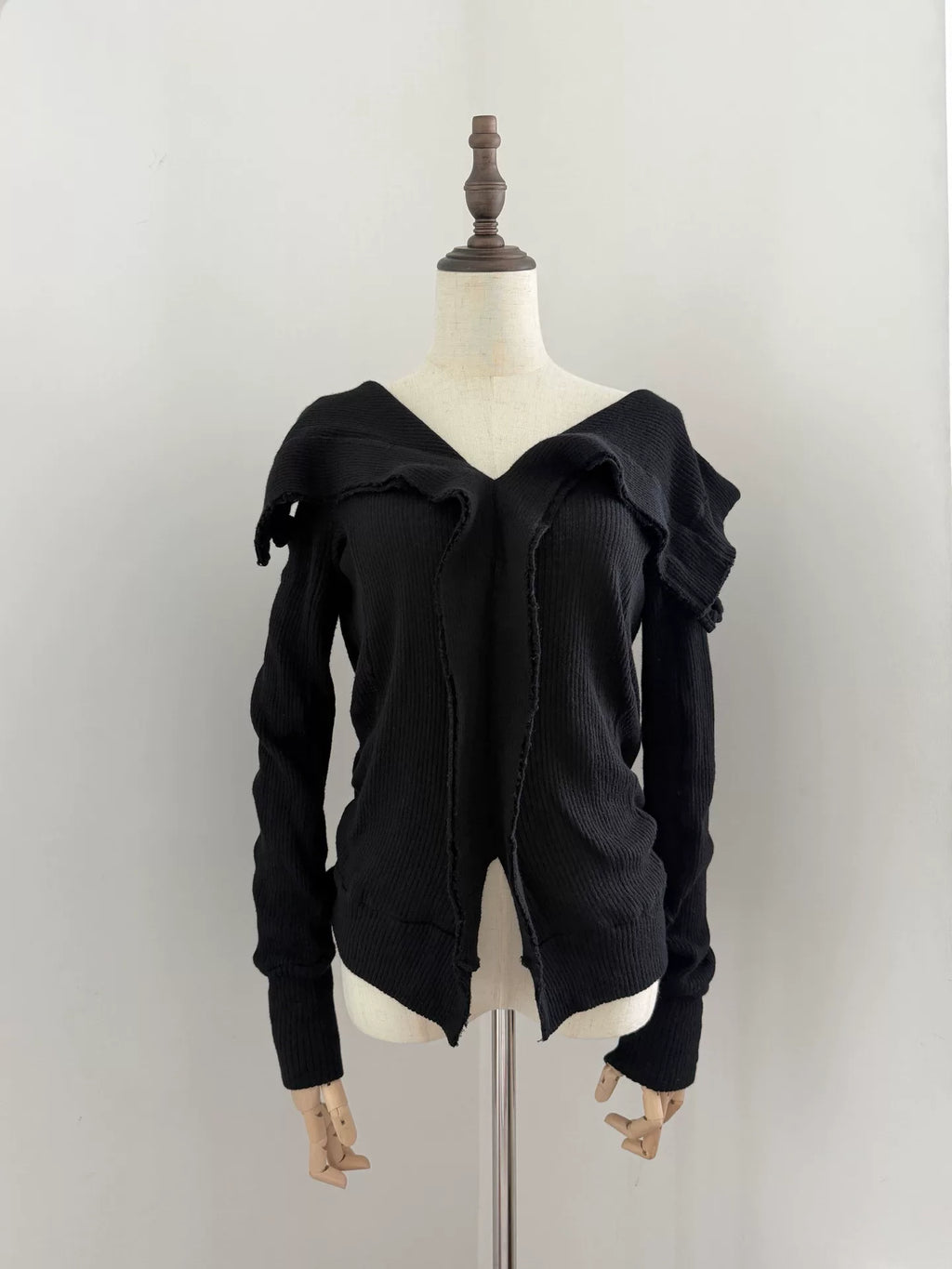 Yohji Yamamoto Y's Pleated Knit Top - Devines