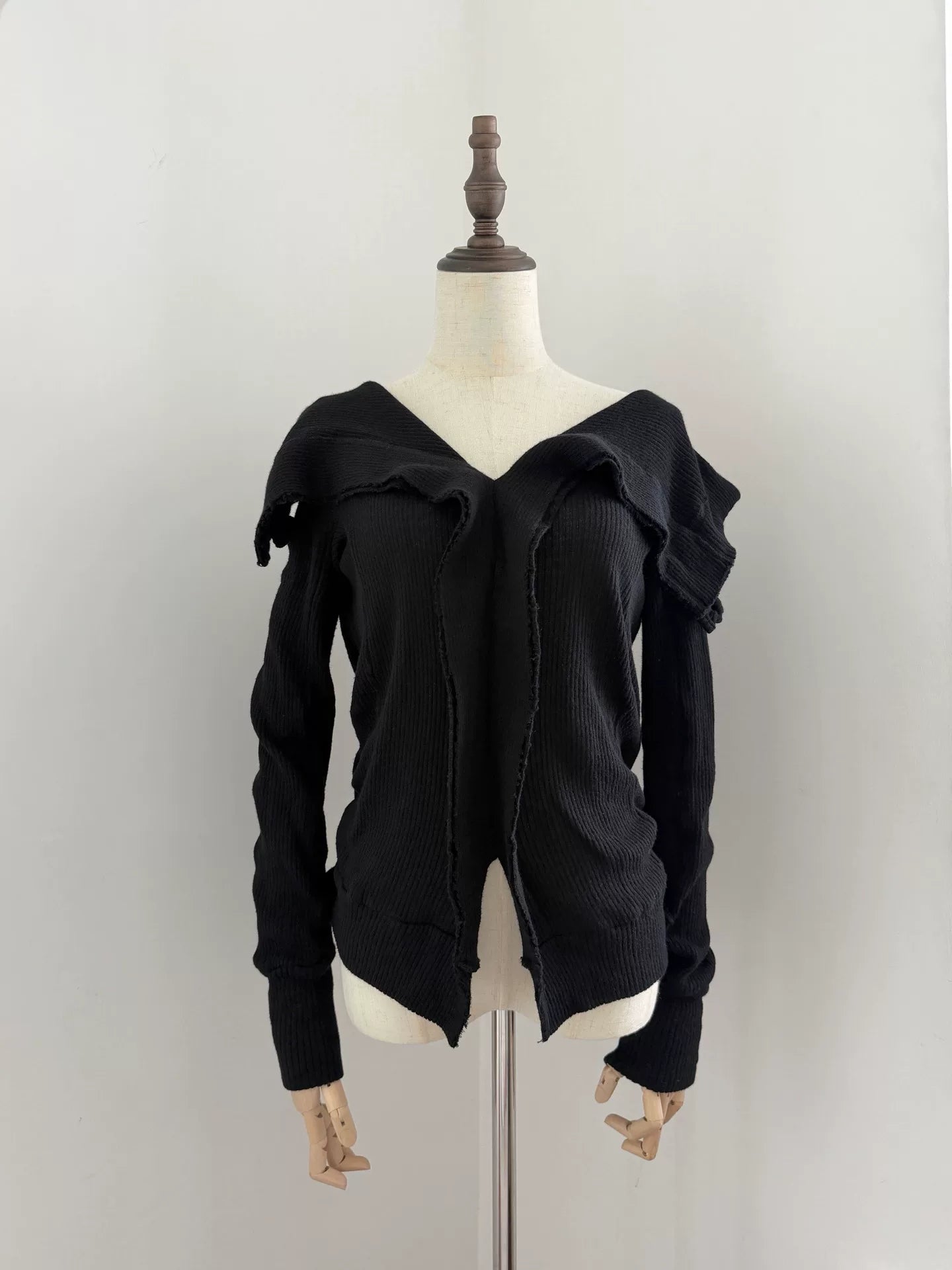 Yohji Yamamoto Y's Pleated Knit Top - Devines