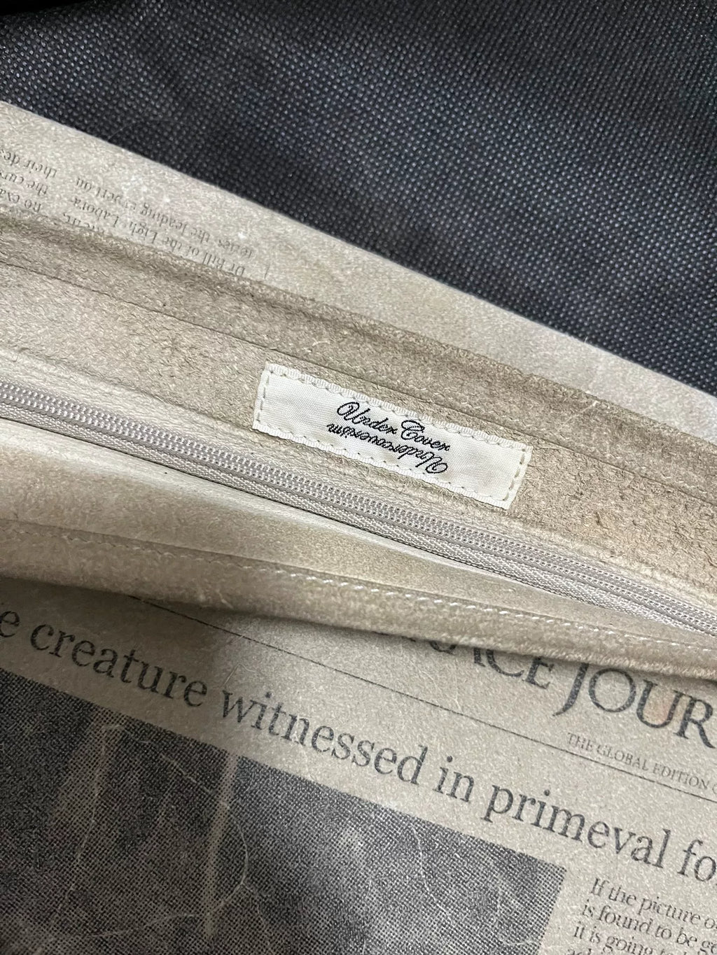 Undercover Takahiro Minagawa Grace Newspaper Leather Bag