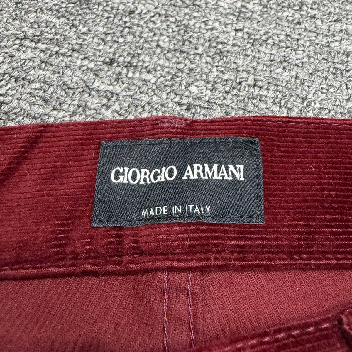 Giorgio Armani Corduroy Pants