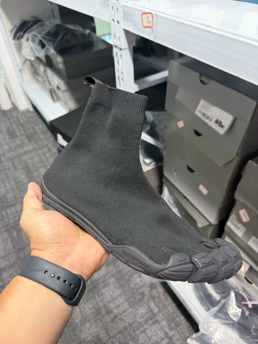 Balenciaga five-toe shoes