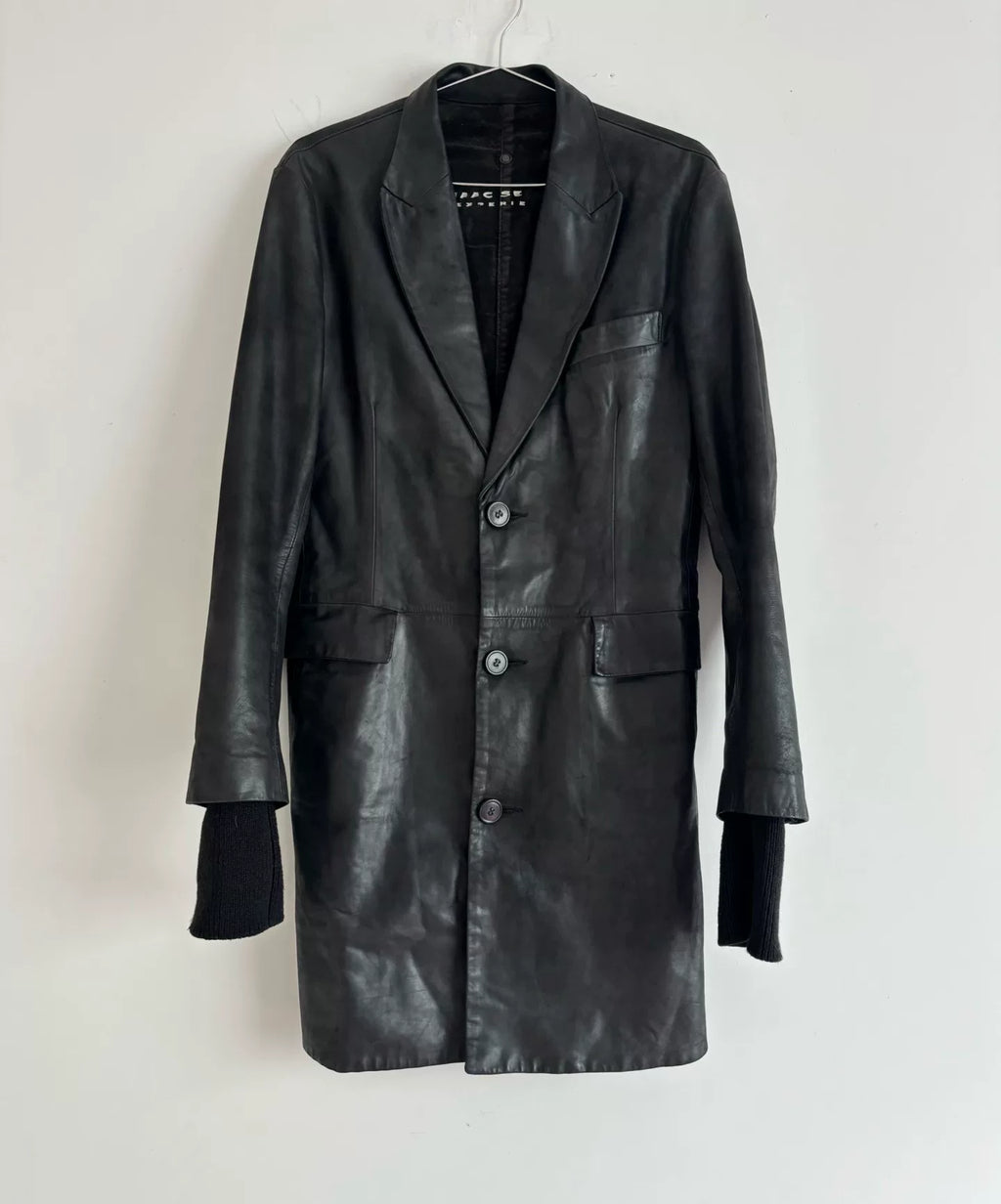 Isaac Sellam Leather 90s Jacket