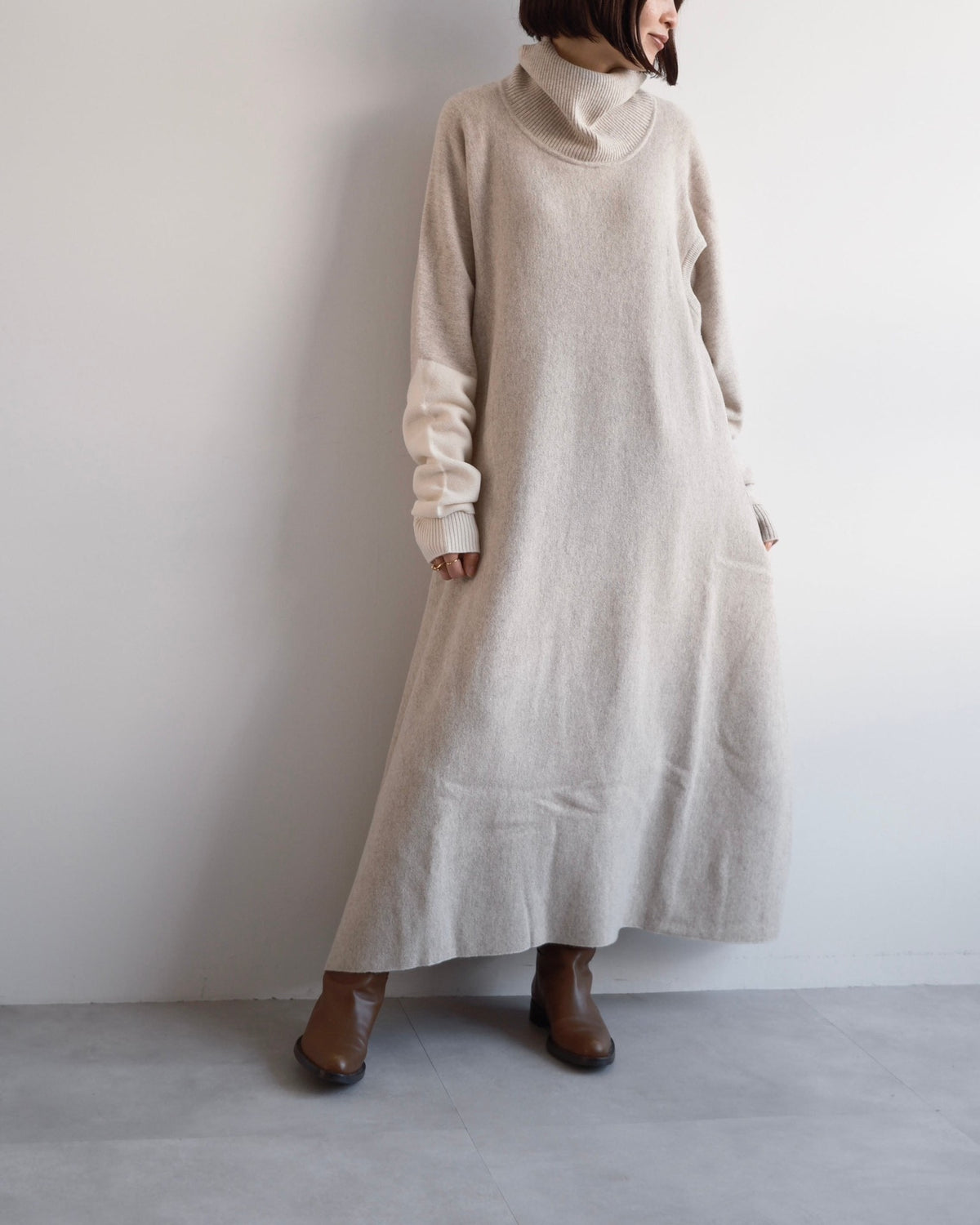 Issey Miyake AW03 Wool Knit Dress