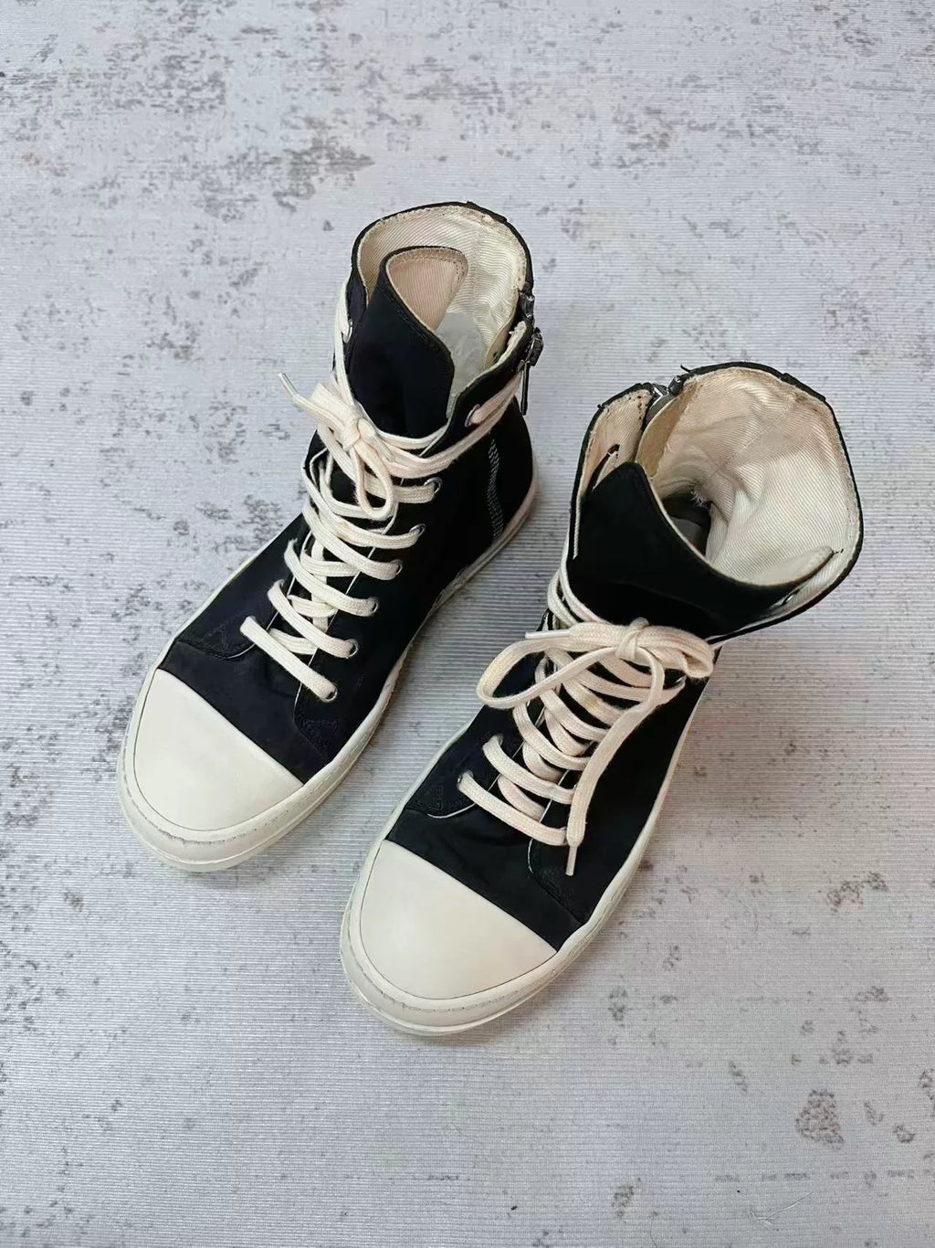 Rick Owens Drkshdw Side Logo Sneakers
