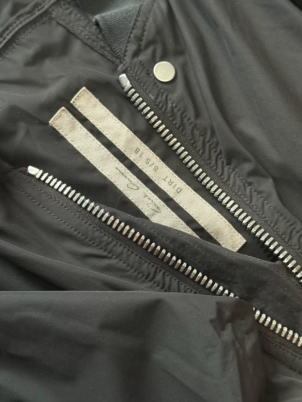 Rick Owens Pleated Special Cut Jacket