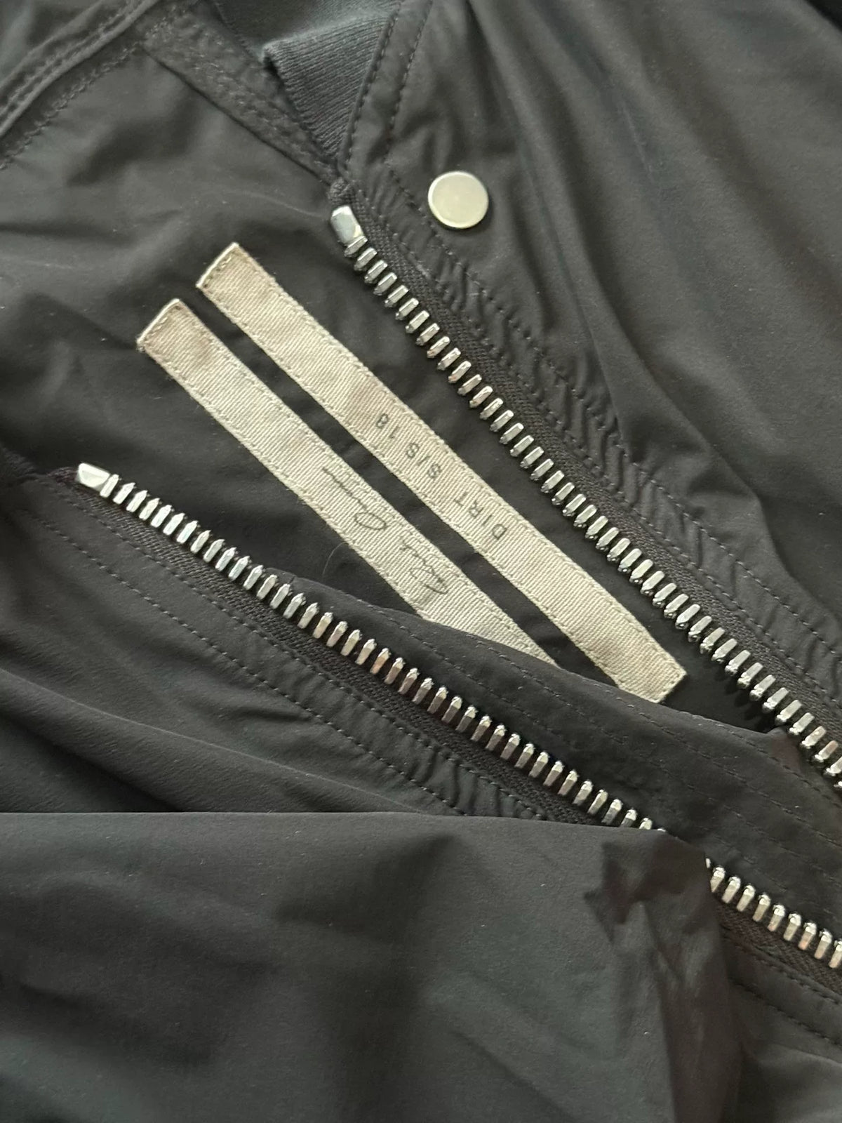 Rick Owens Pleated Special Cut Jacket