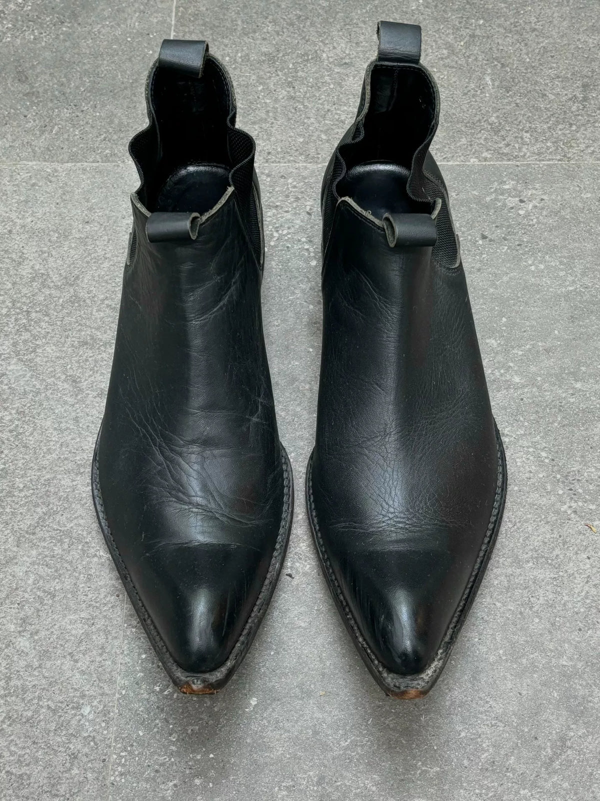 Comme Des Garcons HommePlus | Pointed-Toe Wizard Chelsea Boots