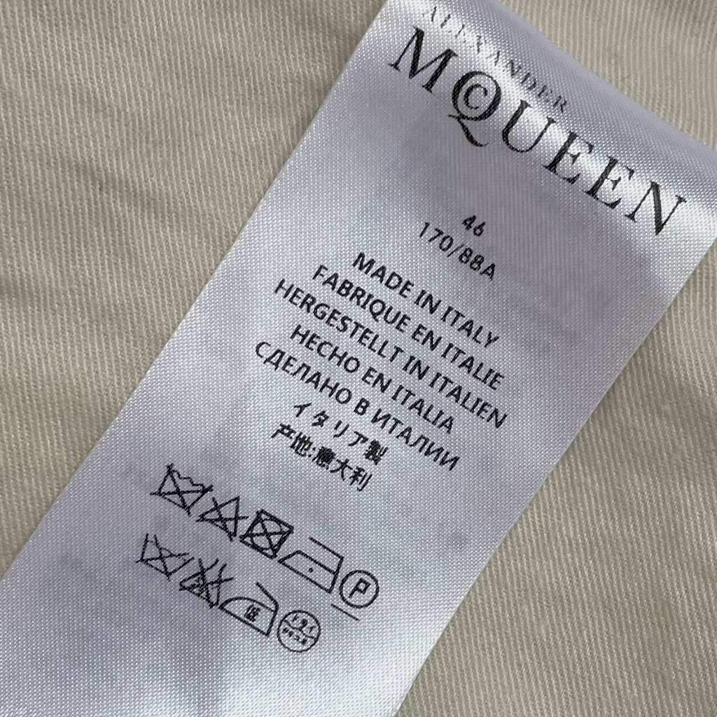 Alexander McQueen | S/S15 Silver Thread Bomber Jacket