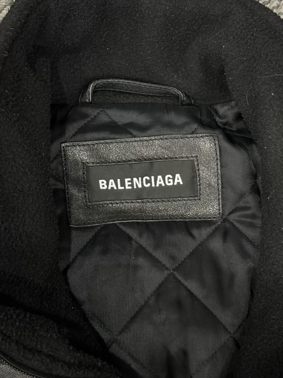 Balenciaga 3-in-1 Leather Jacket