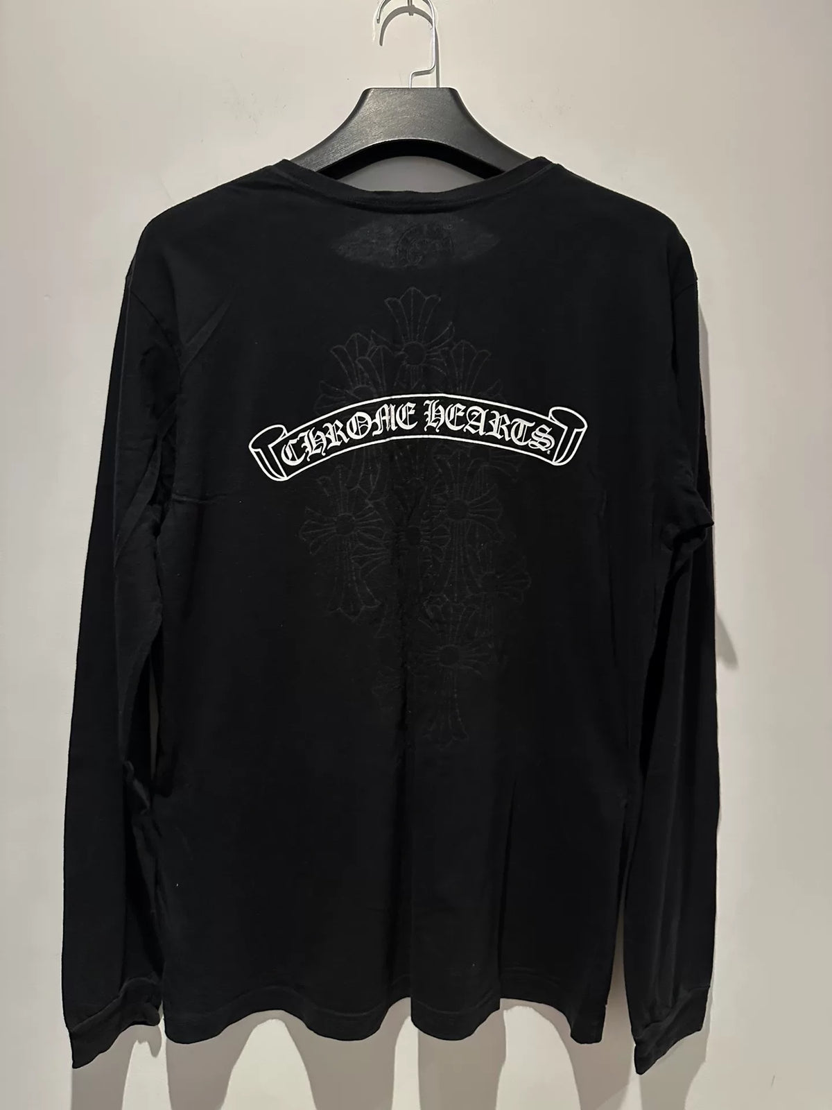 Chrome Hearts Phantom Cross Scroll Sanskrit Tombstone Top