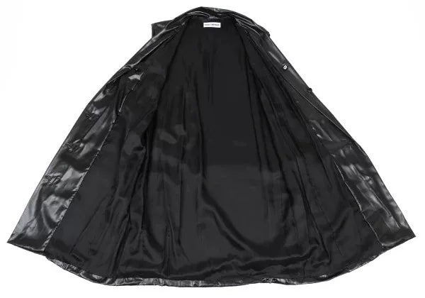 Issey Miyake Vintage Black Leather Dress