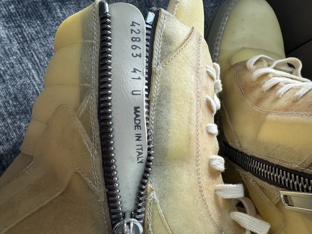 Rick Owens Inverted-Triangle Sneakers