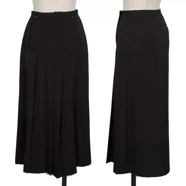 COMME des GARCONS Vintage Black Pleated Skirt