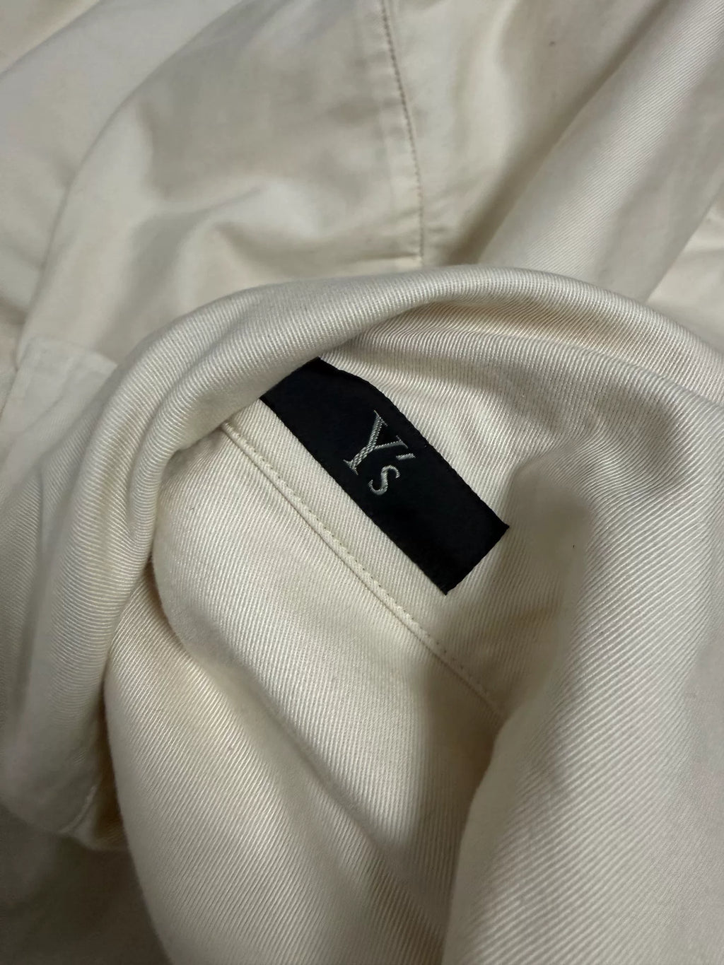 Yohjiyamamoto Y's Yohji Yohji Yamamoto Yamamoto Turtleneck Cotton Coat