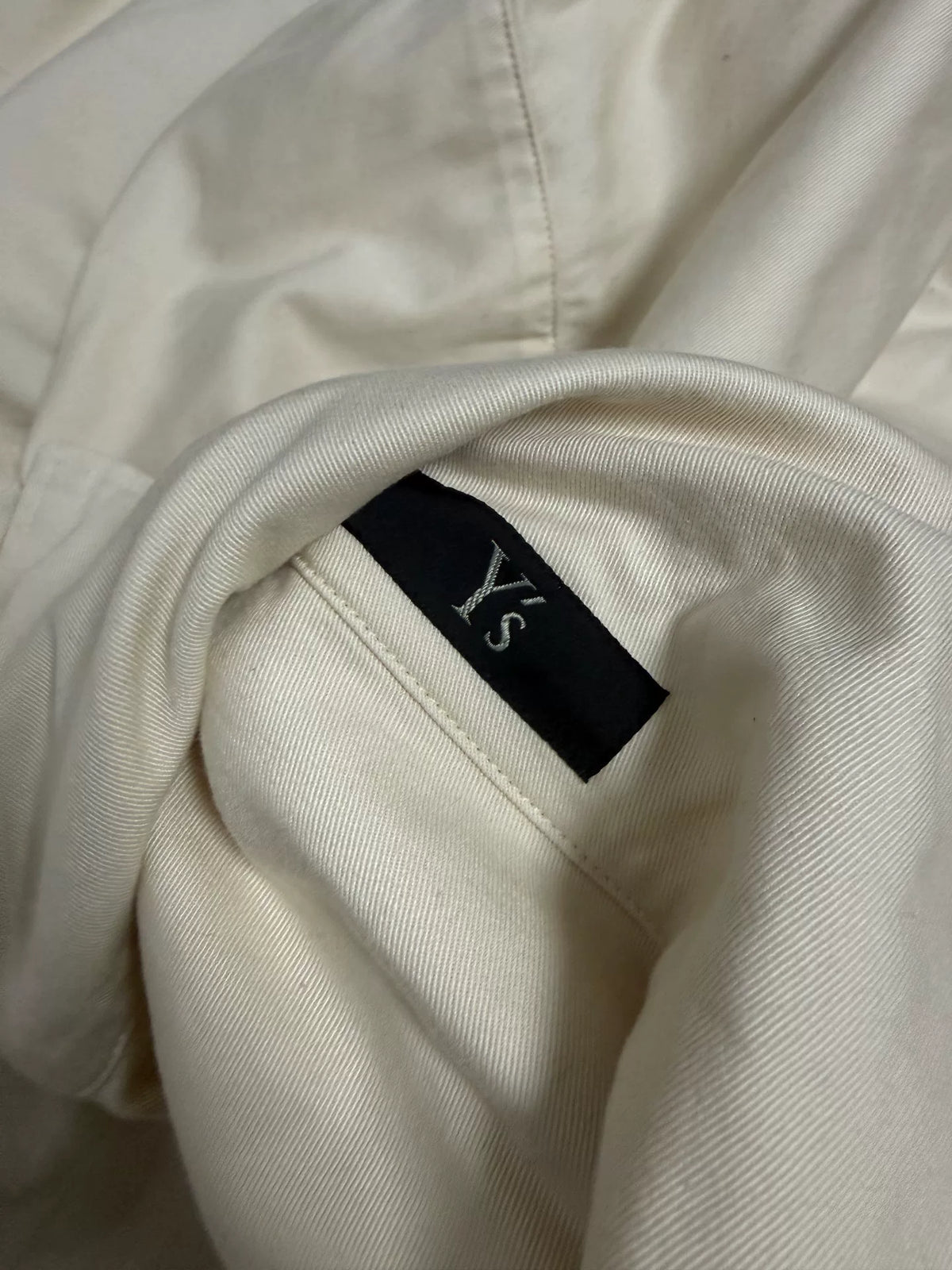 Yohjiyamamoto Y's Yohji Yohji Yamamoto Yamamoto Turtleneck Cotton Coat