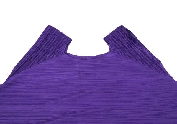 Issey Miyake Vintage Purple Deformed Pleated Top