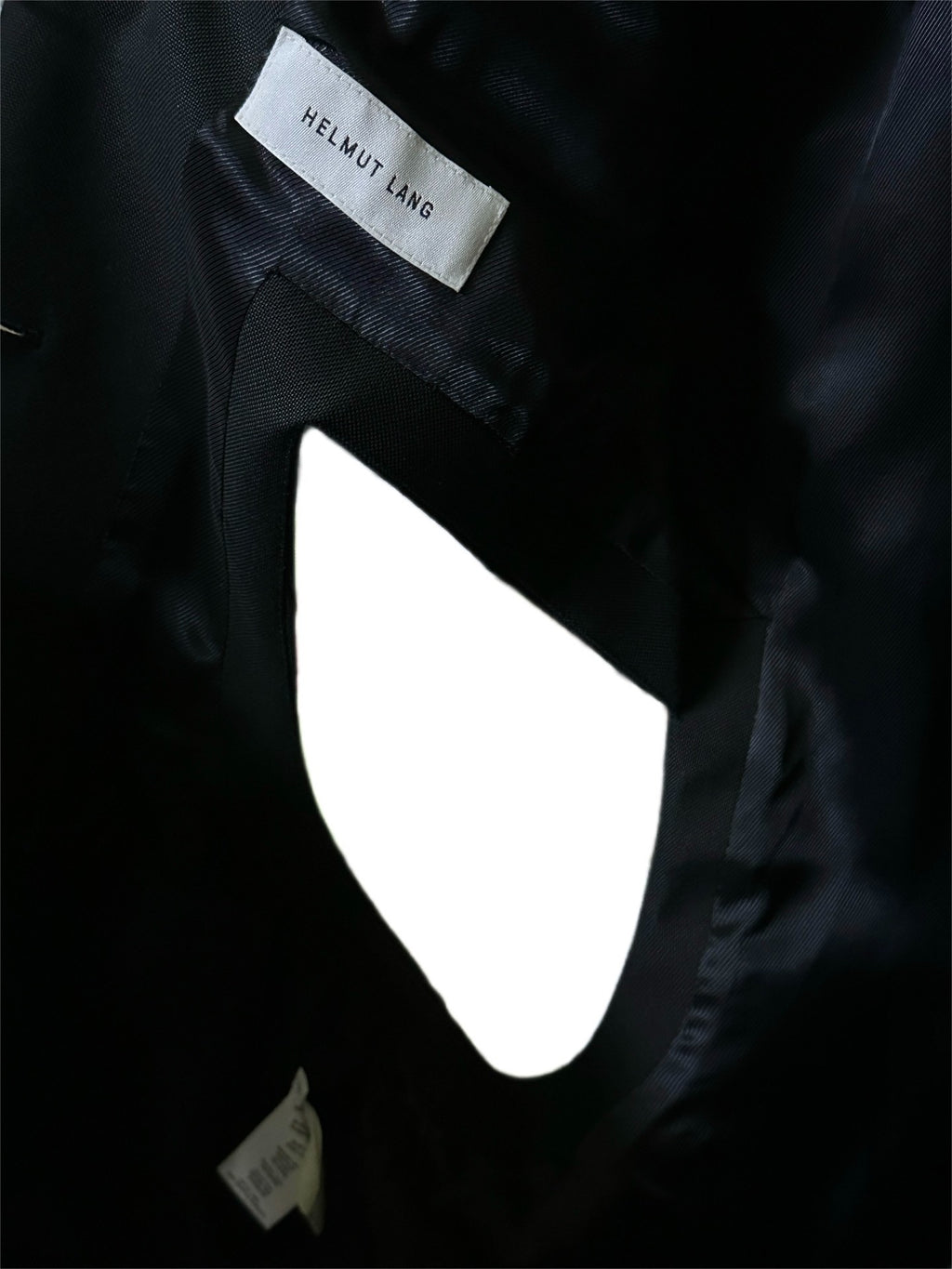 Helmut Lang Cut-Out Blazer