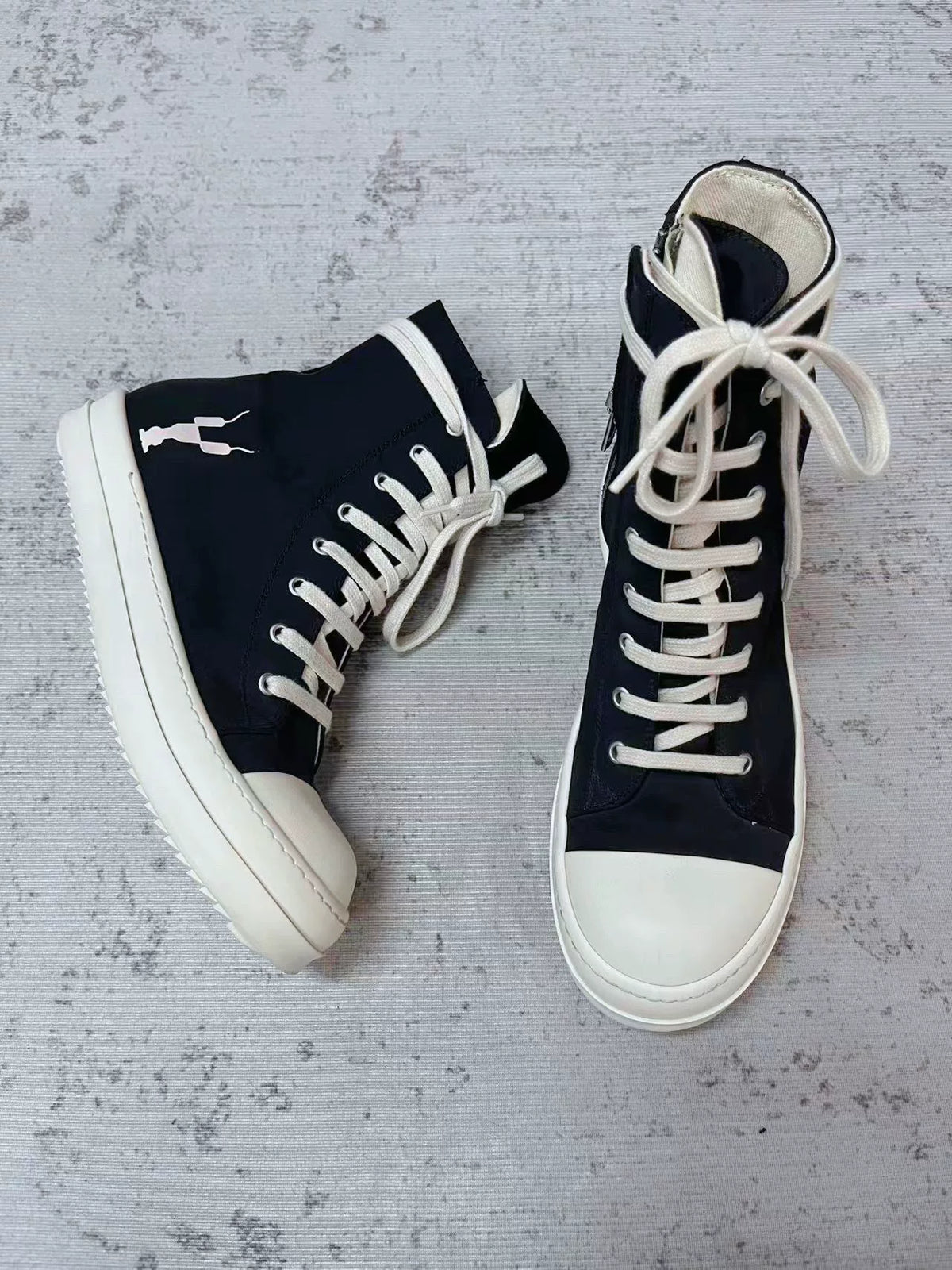 Rick Owens Drkshdw Side Logo Sneakers