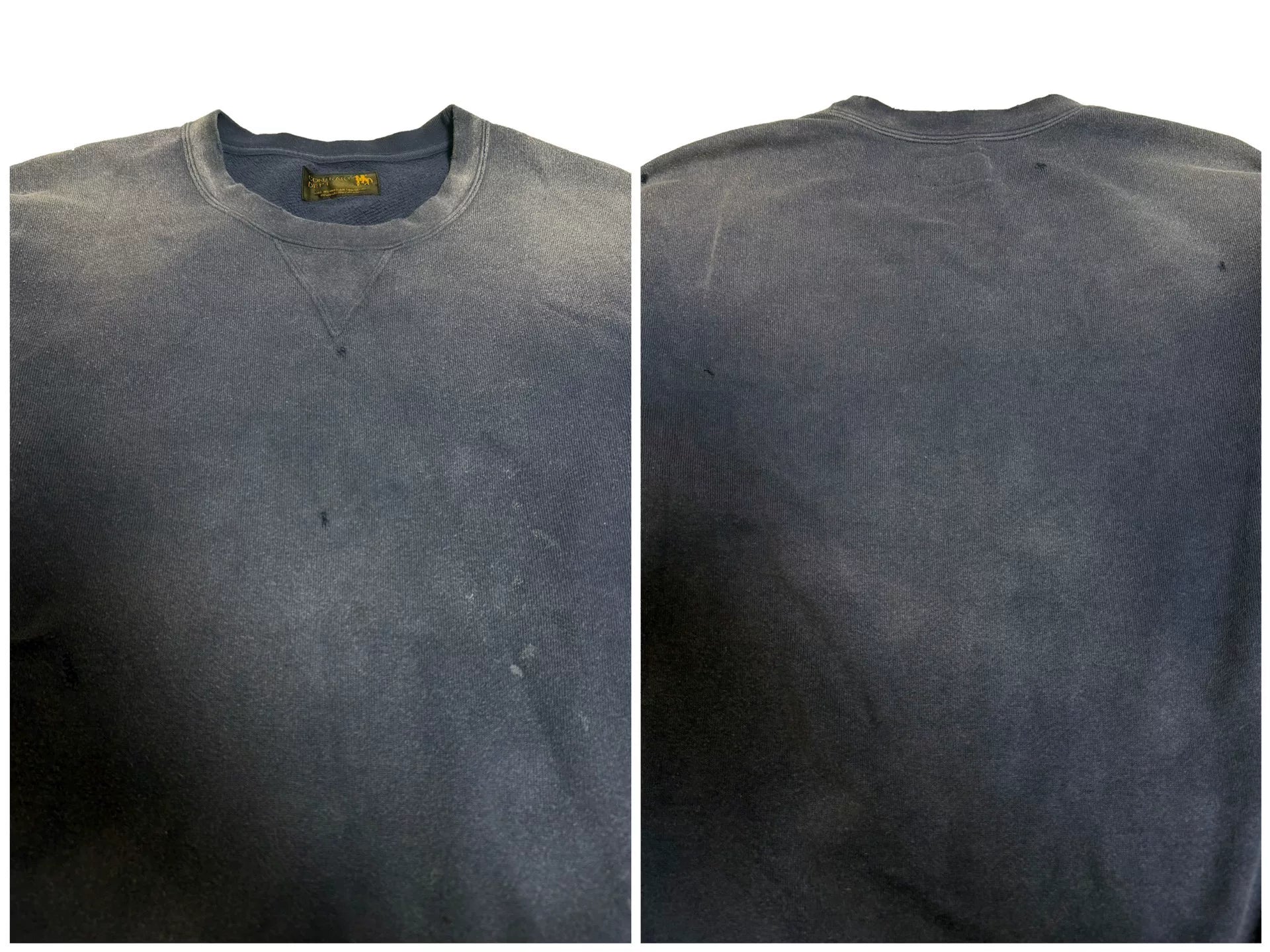 Visvim 22AW Contrary Dept Jumbo Sb Sweat 3/4 Sleeve Sweatshirt